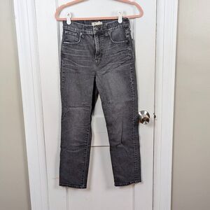 Madewell | The Perfect Vintage Crop Jean Gray Size 26
